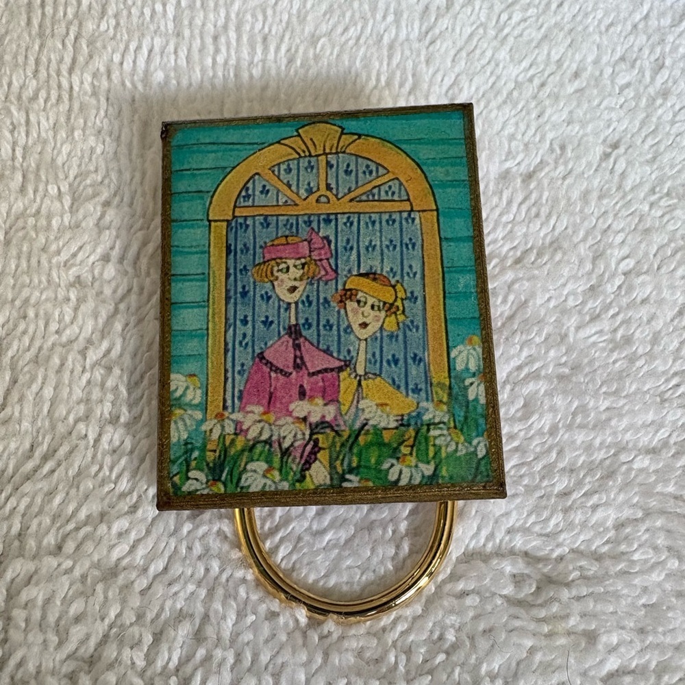 Vintage Art Deco Flapper Style Scarf Clip / Pin-Brooch